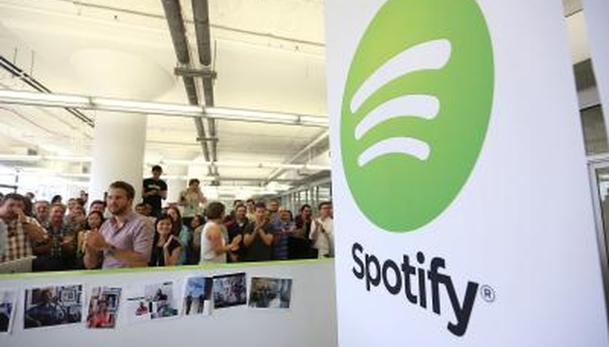 Spotify's universal iOS app works across iPhones, iPod Touches and iPads.