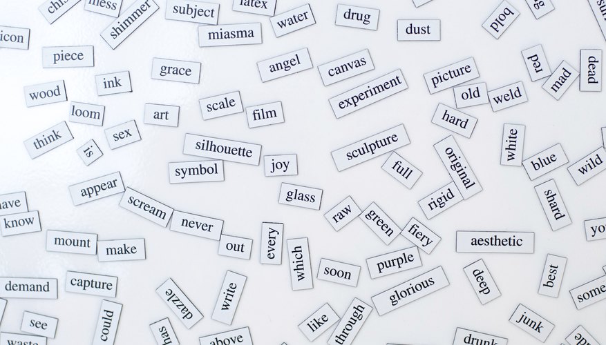 When words deviate from standard spelling rules, they are considered