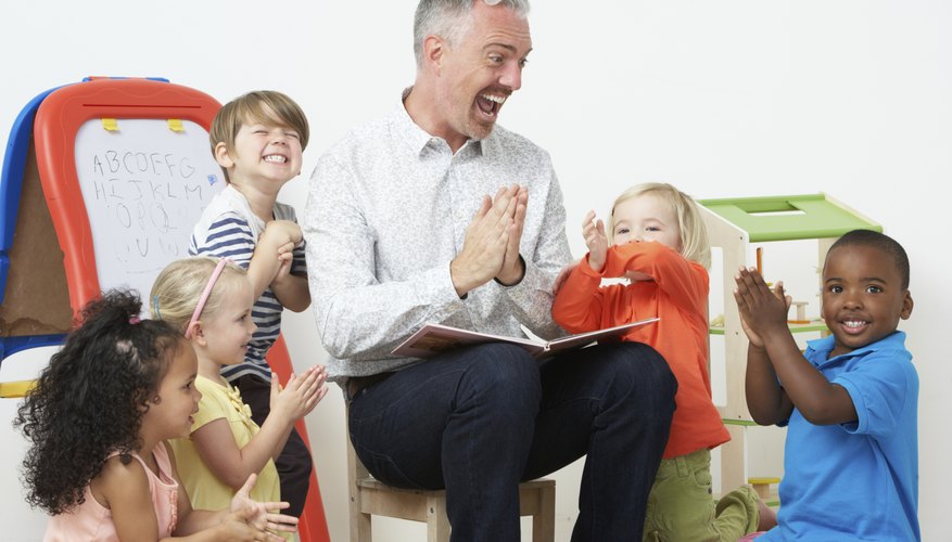 A movement game that coordinates with music in a preschool classroom.