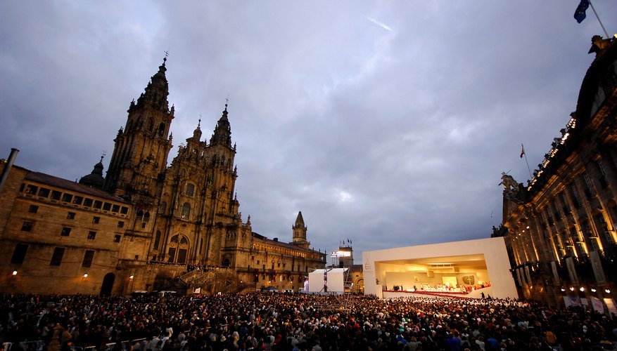 Santiago de Compostela became a major pilgrimage site in the Middle Ages.