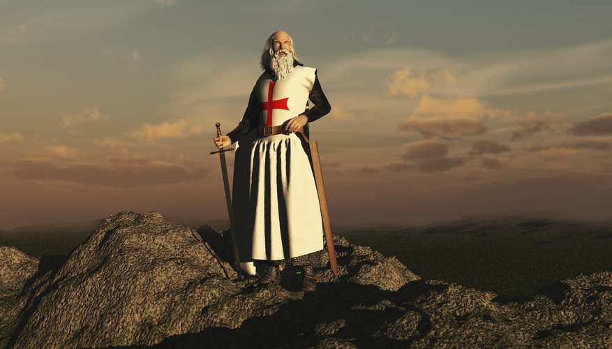 The Knights Templar were both warriors and monks.