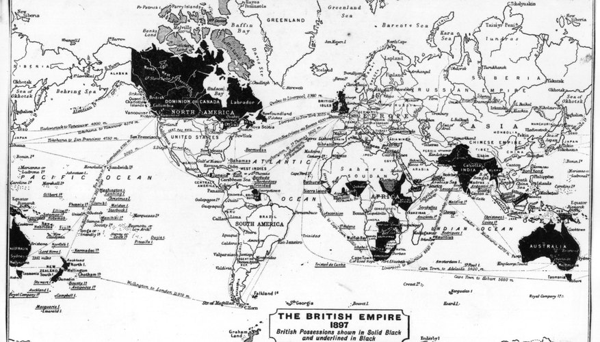 During the Victorian era, Great Britain acquired colonies in every time zone.
