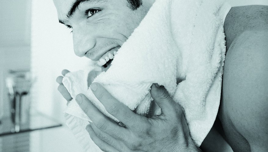 Washing your face requires only a few minutes every day.