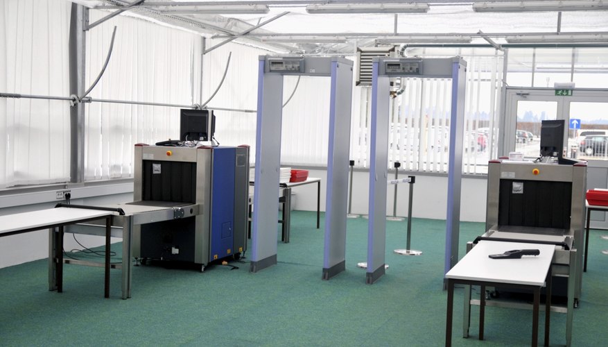 Two metal detectors
