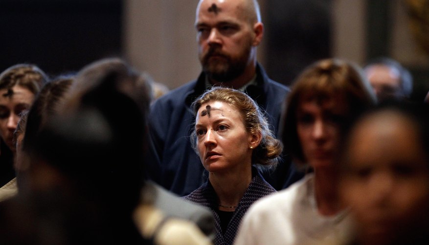 Ash Wednesday signifies the start of Lent.