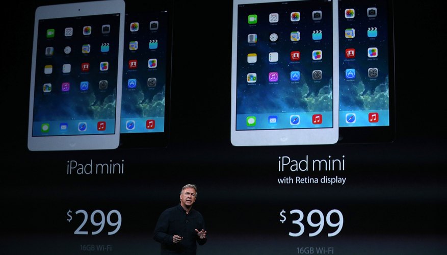Apple's two iPad Minis are available at different price points.