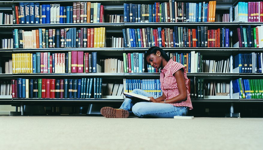 Most college-level reports require library research for outside references.