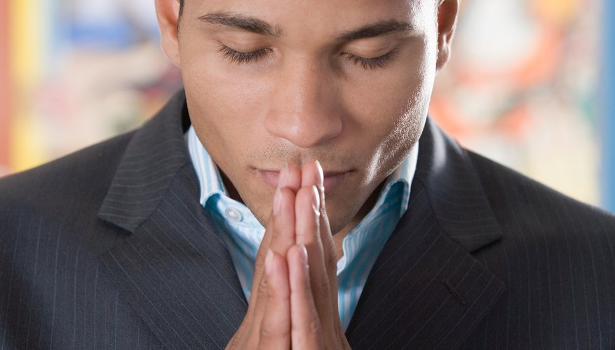 Praying is an integral part of daily life for a Mormon.