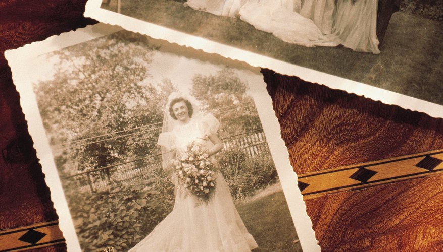 Include photos of landmark events such as a wedding day.