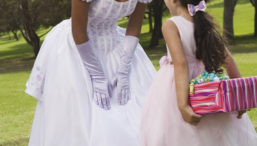 A debutante often dresses like a princess.