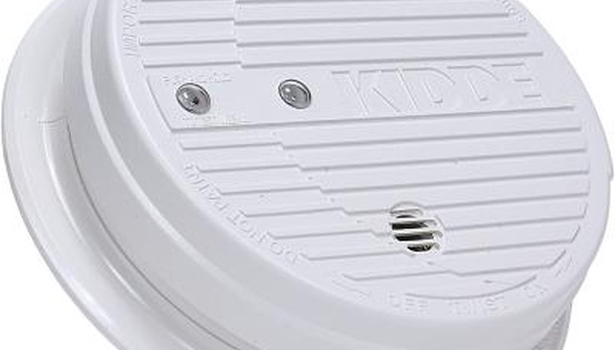 Depending on the model, some smoke detectors will work whether mounted to the ceiling or the wall.