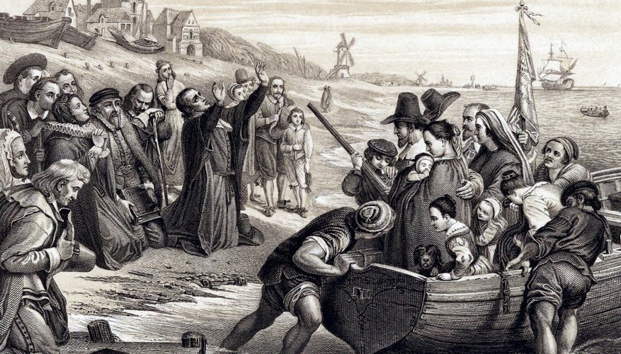 Pilgrims looking for religious freedom lived in Holland before migrating to the New World.
