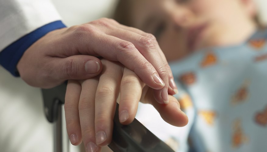 Enjoy being with the person for a while and hold their hand.