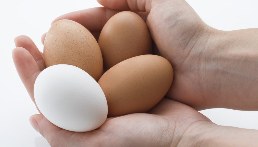 Eggs won't float in a plain glass of tap water.