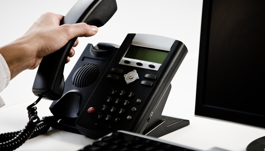 IP phones communicate over a data network rather than analog phone lines.