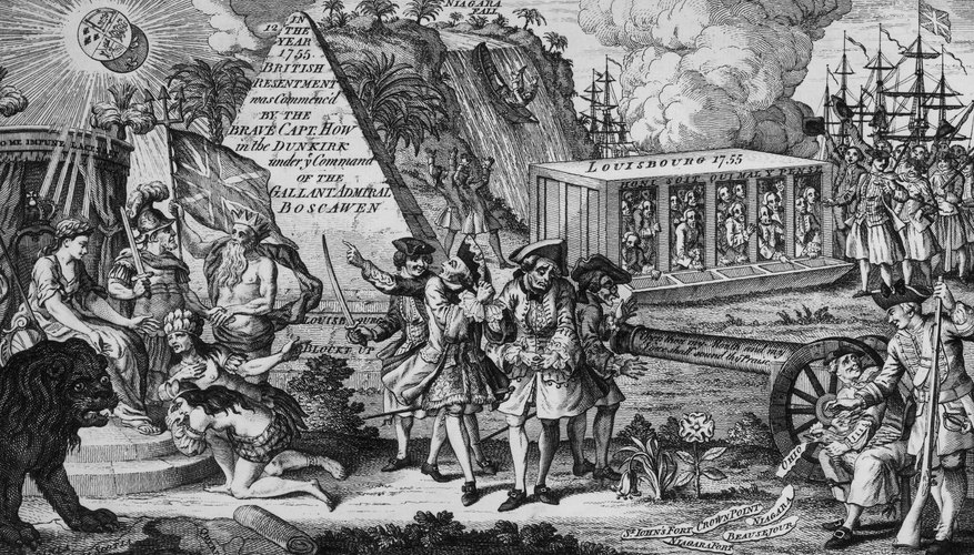 When the French and Indian War ended, the British were faced with serious problems.