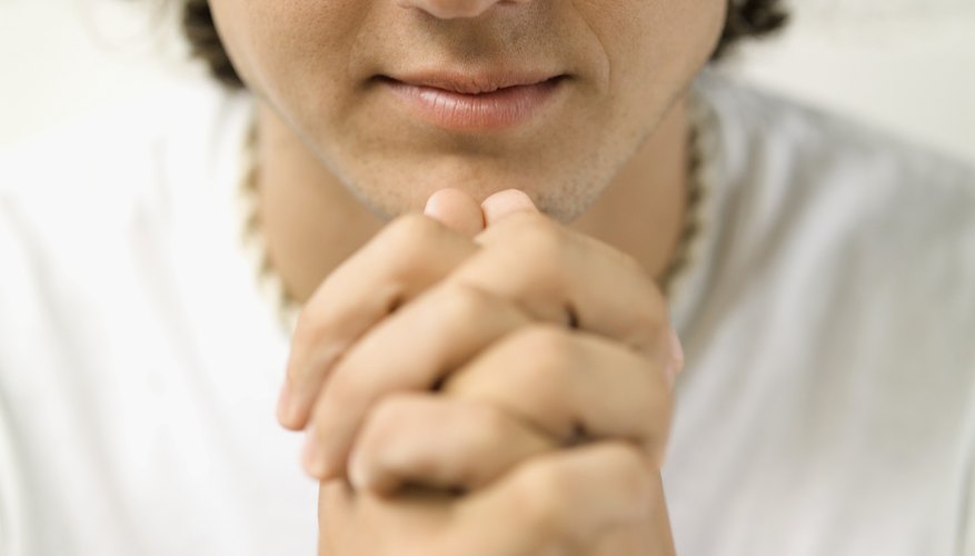 Catholic intercessory prayers ask for saints to help them in difficult times.