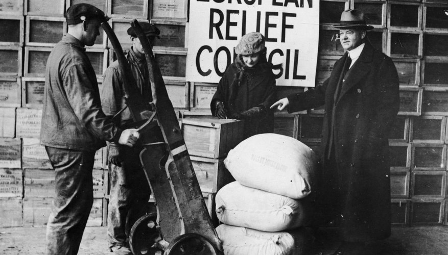 Hoover was committed to feeding the hungry and donated his entire presidential salary to charity.