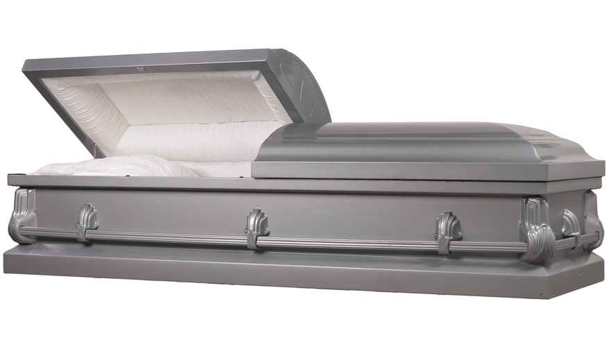 Casket veils can also cover the coffin itself.