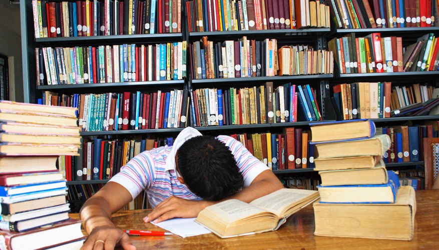 Making a study schedule can help you avoid burnout.