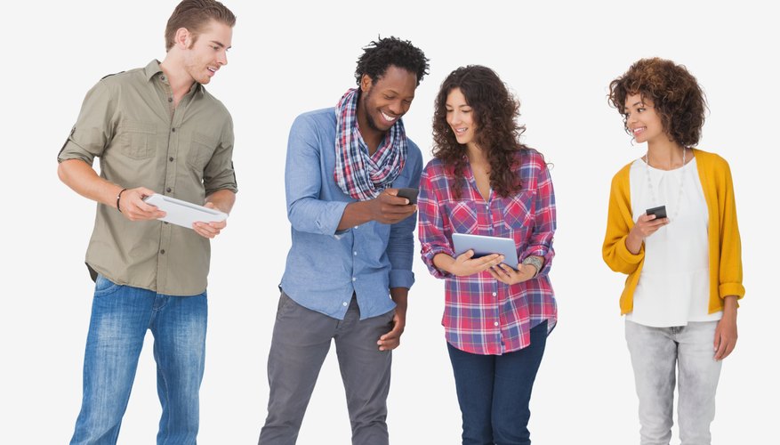 Collaborate live on documents using Google Drive on different devices.