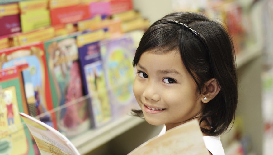 Gather age appropriate magazines.