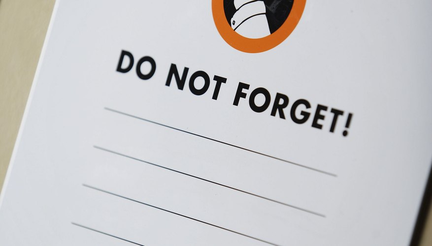 A reminder could help your friend keep a promise.