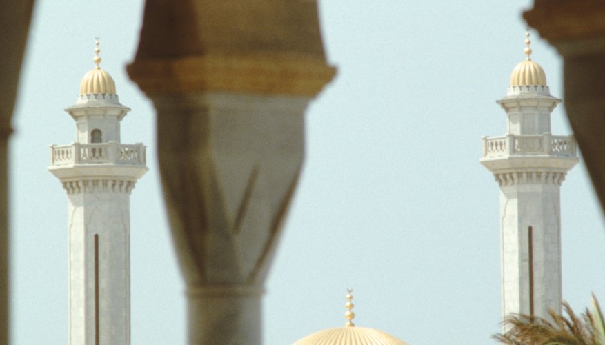 Adhan is announced at mosques to call Muslims to prayer.