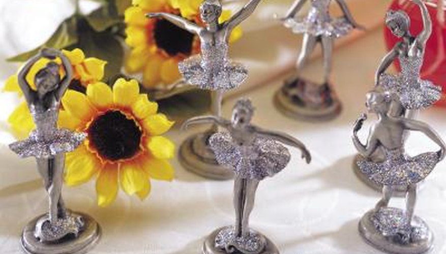 Pewter can hold fine detail well and is often used to create small statuettes.