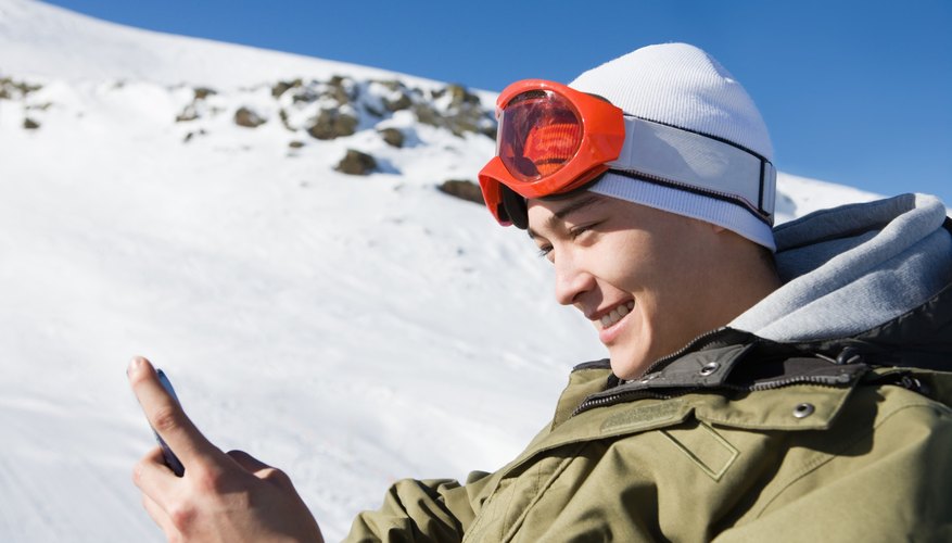 Your phone's battery drains more quickly in cold weather.