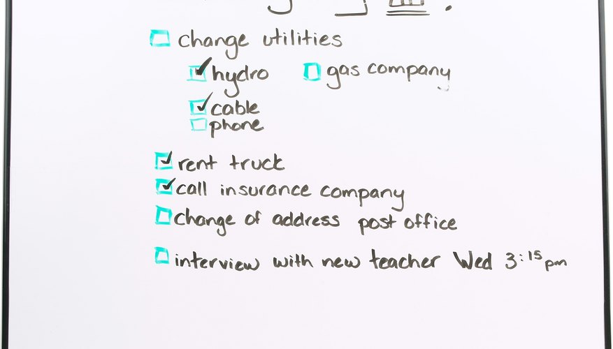 Tweak a simple check list to turn it into a survey.