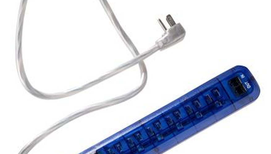 The Red Light Is Blinking On A Power Strip Your Business