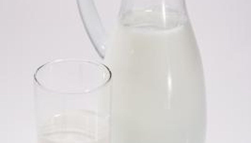 How much water you add to powdered milk depends on the type of milk.