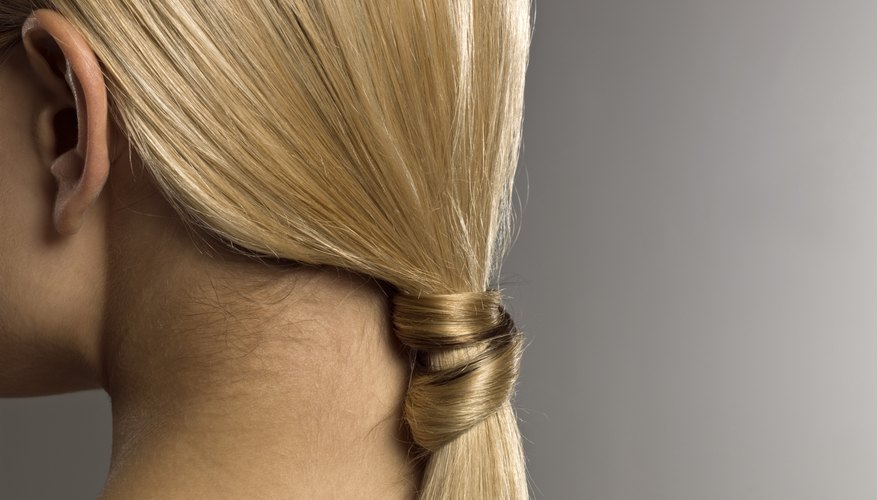 The basic ponytail never goes out of style.