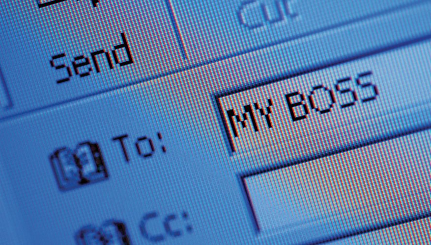 Email addressing and sending rules can trigger non-delivery errors.