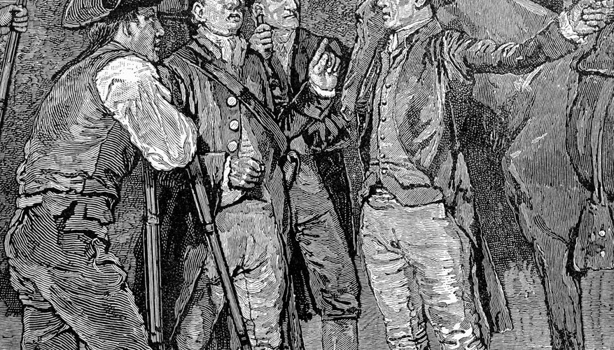 Paul Revere and William Dawes arrived at Lexington to warn John Hancock and Samuel Adams of the British invasion.