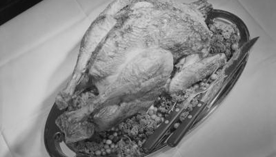 Bad chicken is often smelly and discoloured.