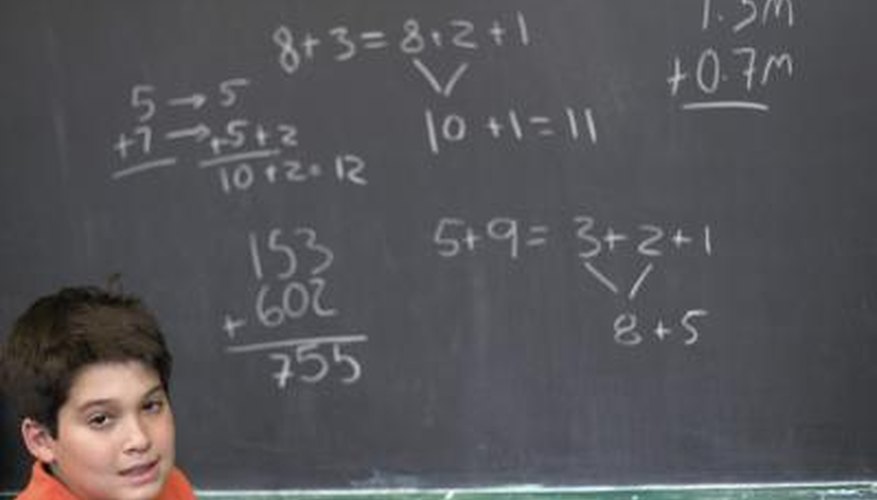 Reorganizing addends will help to simplify complex math problems.