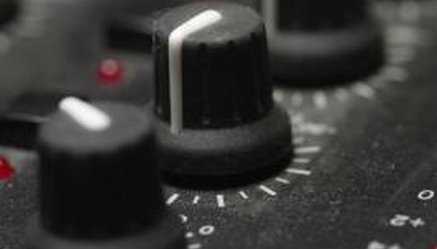 Repair your Behringer audio mixer by cleaning its electrical components and connectors.