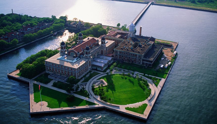 From 1892 to 1954, millions of immigrants entered the United States went through Ellis Island in New York.