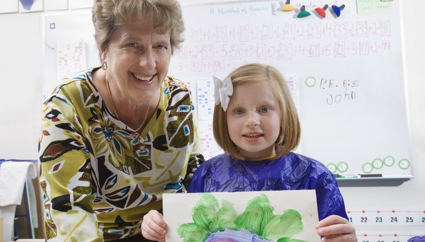 Kindergarten students acquire important building blocks for elementary school.