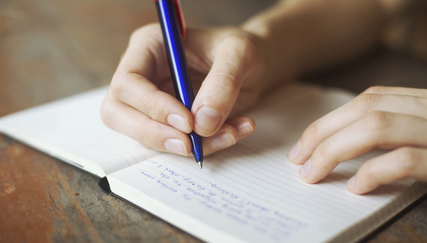 Taking notes can improve memory.