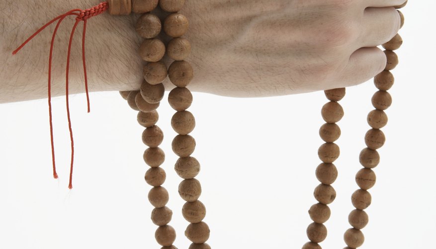 Buddhist prayer beads