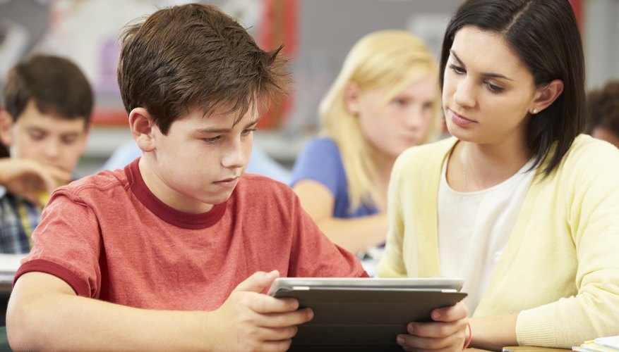 Tablets with touch screens are common communication devices.