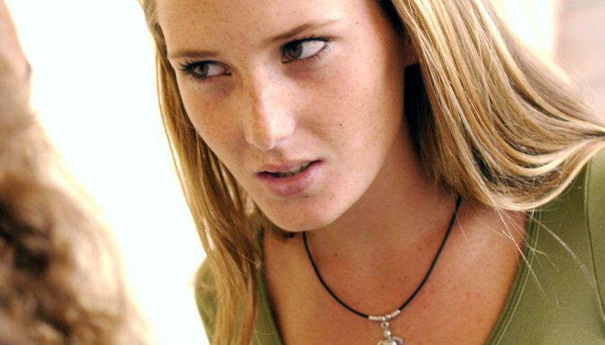 Arguing with your friend may make her want to take revenge on you.