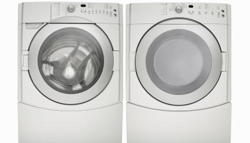 Consider the amount of room your washer and dryer will take up.