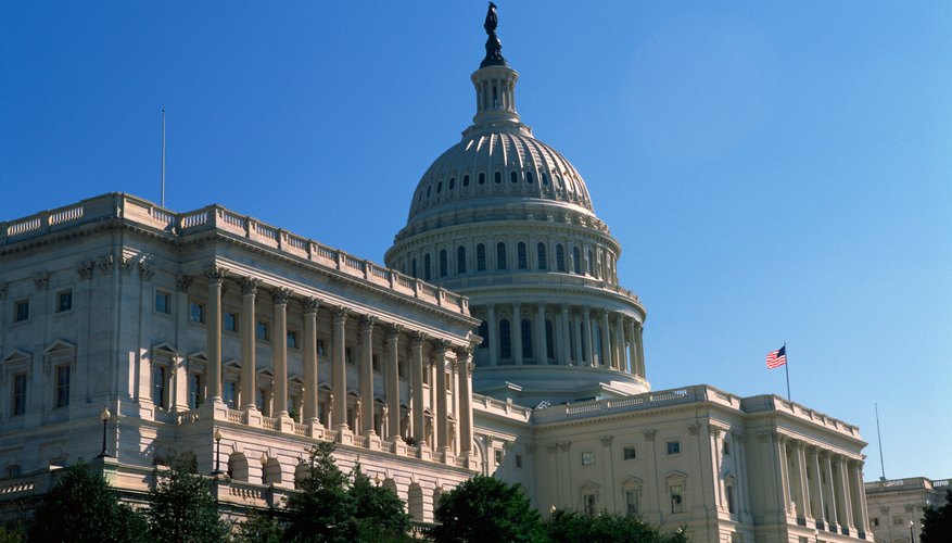 The U.S. Senate meets in the Capitol Building in Washington, D.C.