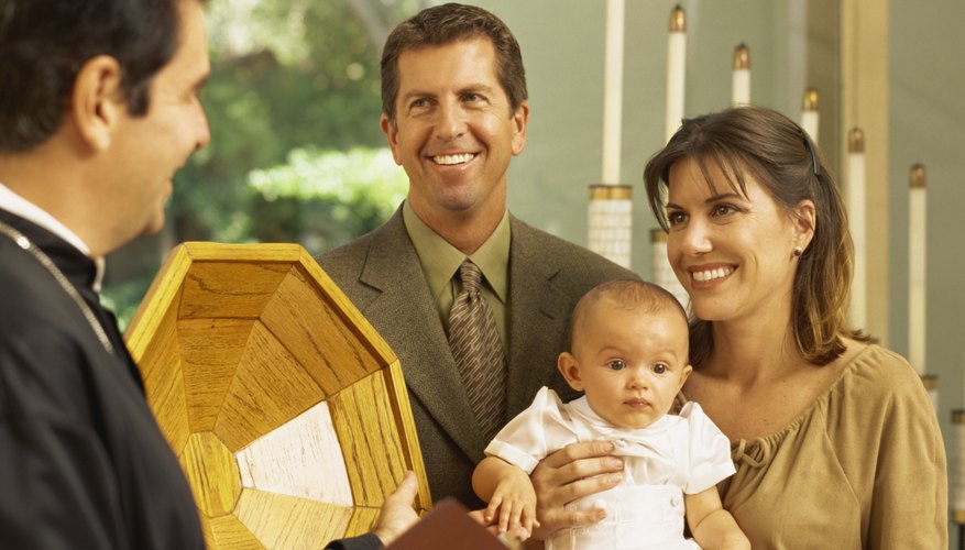 Infant baptism is common in the United Methodist Church.