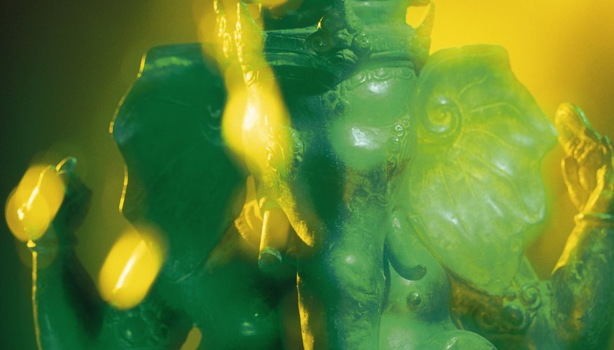 Ganesha statue.