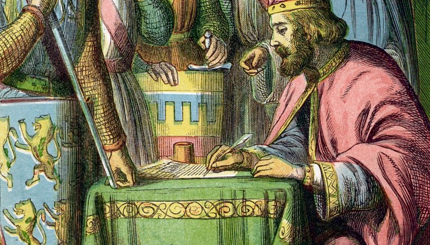 The Magna Carta was one of the first documents supporting the ideas of self-government.